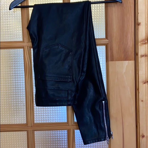 Blank NYC for Free People faux leather pants - Picture 3 of 8